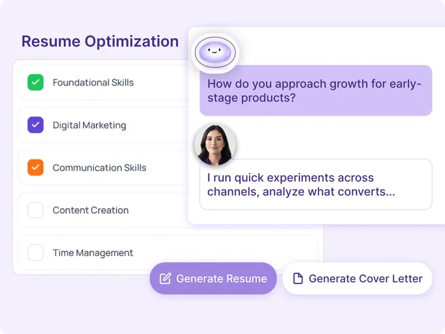 Resume differentiation illustration